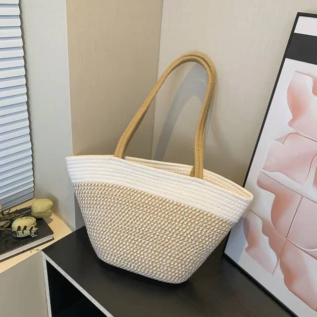 Lisslune | Straw Woven Bag