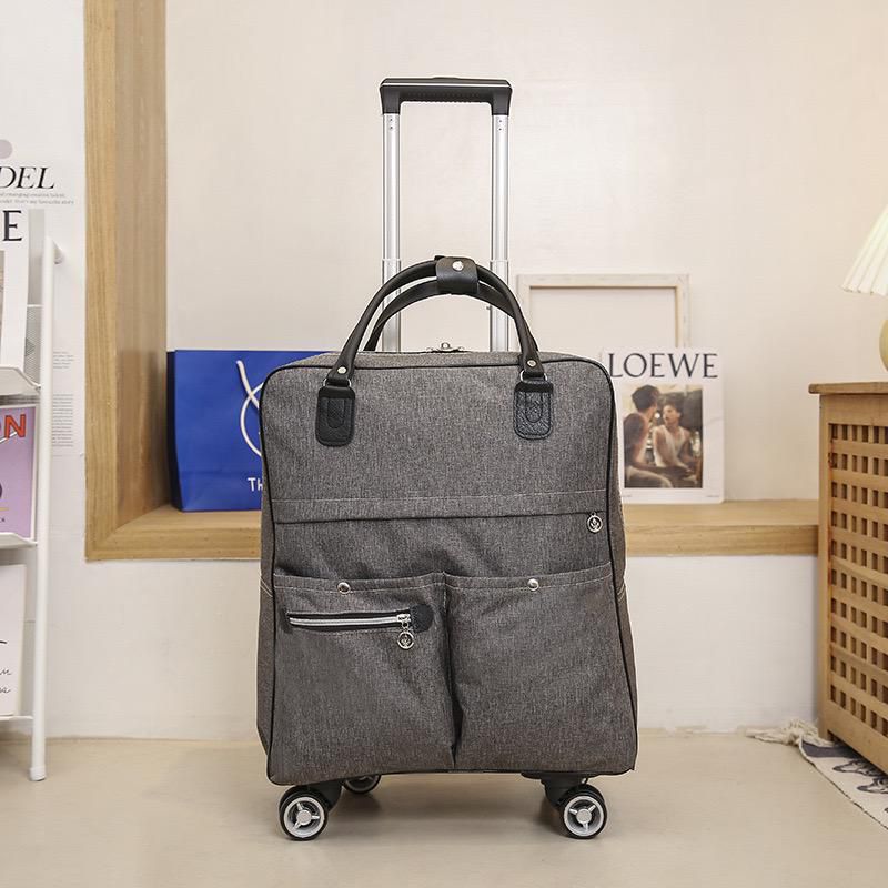 Lisslune | Travel Trolley Bag with Shoulder Strap Carry-On Bag