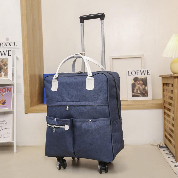 Lisslune | Travel Trolley Bag with Shoulder Strap Carry-On Bag