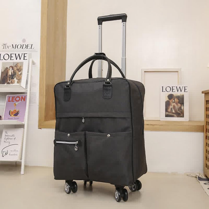 Lisslune | Travel Trolley Bag with Shoulder Strap Carry-On Bag