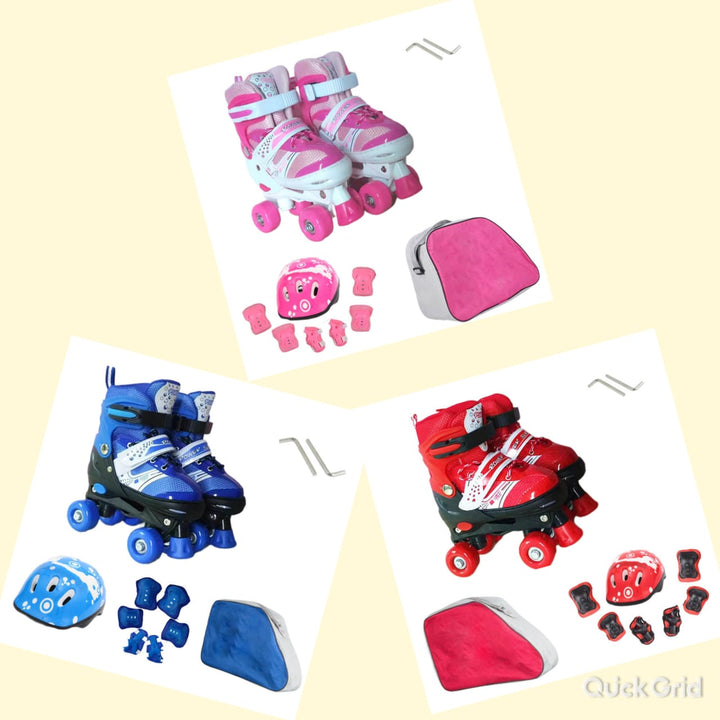 Lisslune | Skate shoes and protective gear set