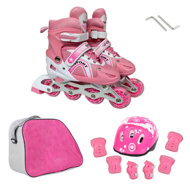 Lisslune | Skate shoes and protective gear set