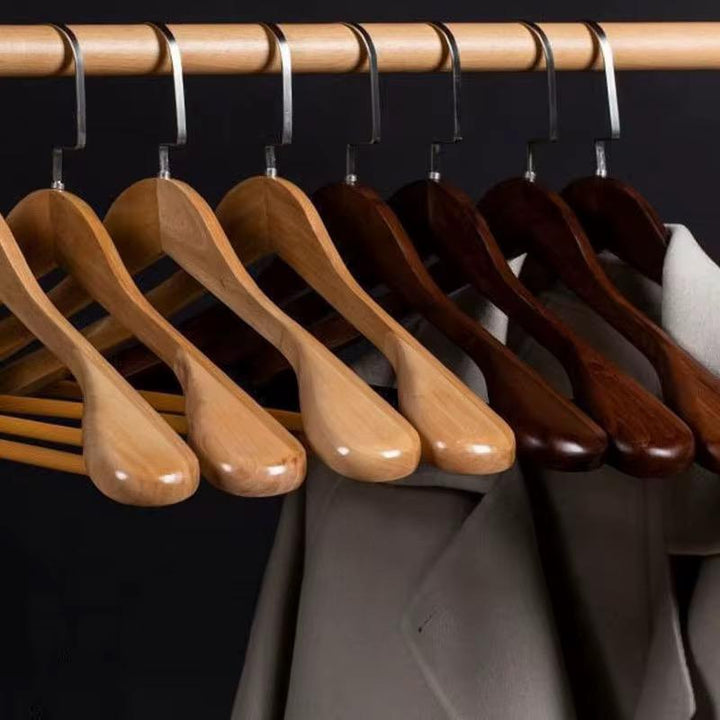 Lisslune | Width Wooden Hangers 10 Pieces