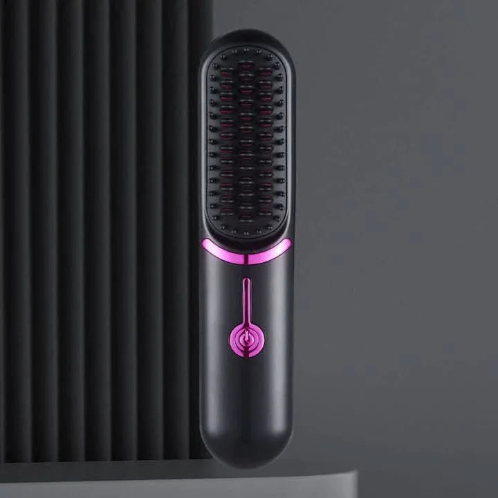 Lisslune | ArtisticComb Wireless Styling Iron – Straighten, Curl & Smooth