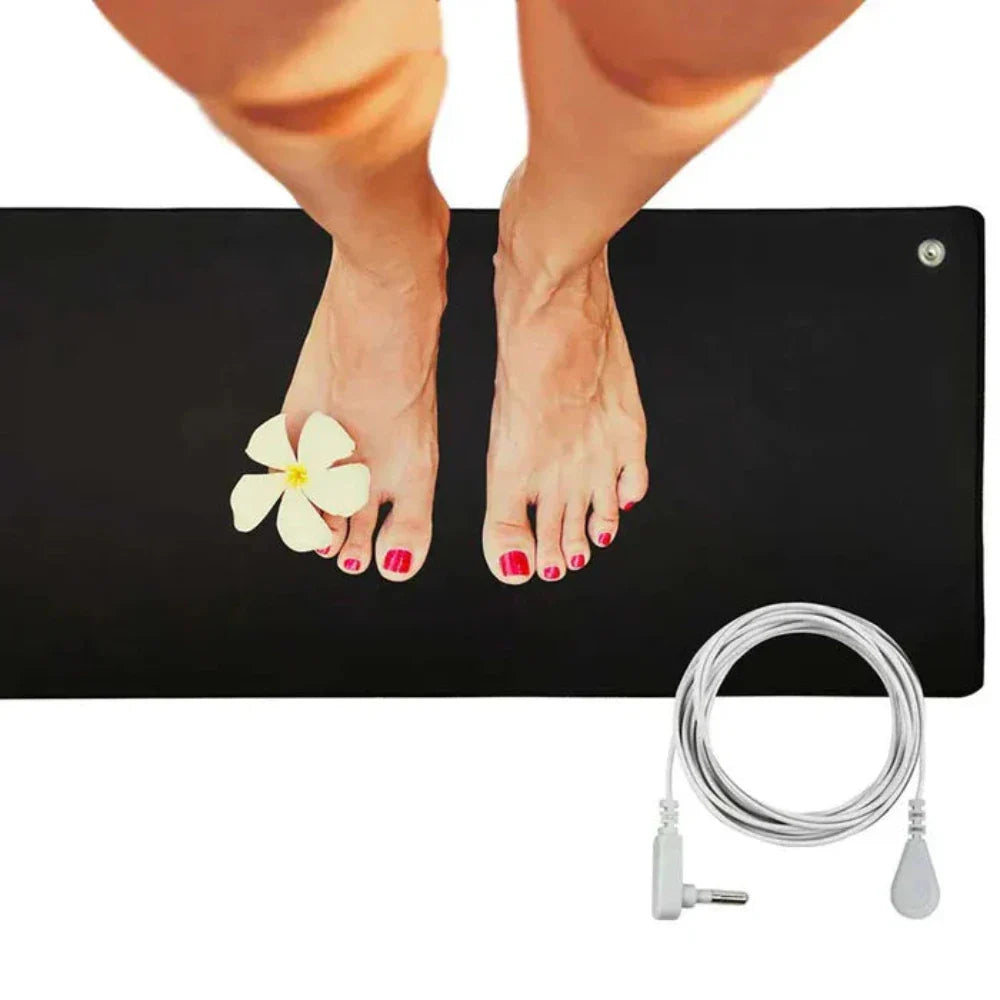 Lisslune | Grounding Pad Earthing Mat - UK Plug for Sleep Aid with Silver Thread Technology