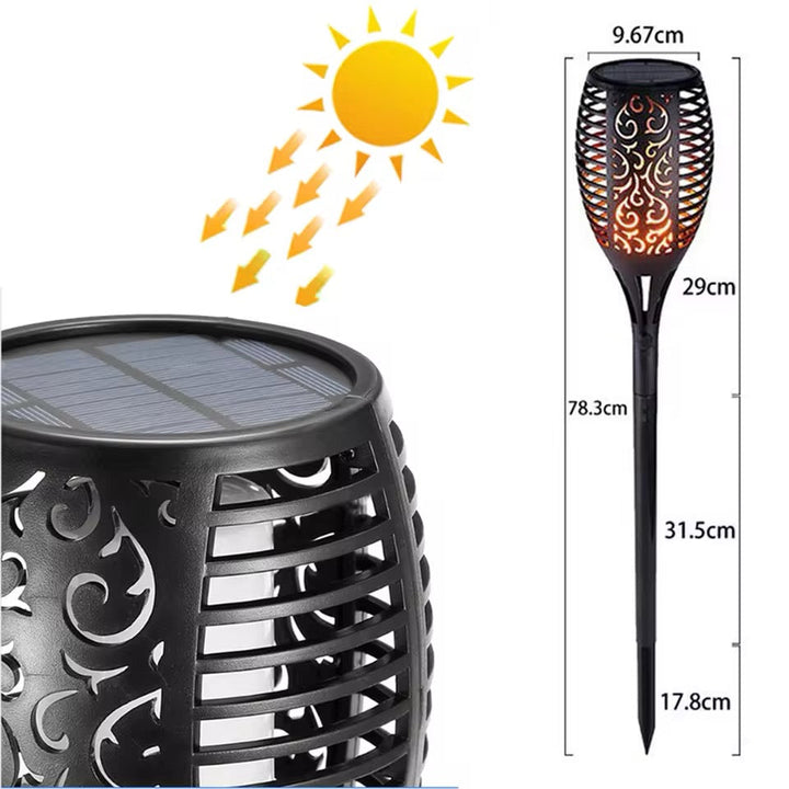 Lisslune | Solar Torch Lamp