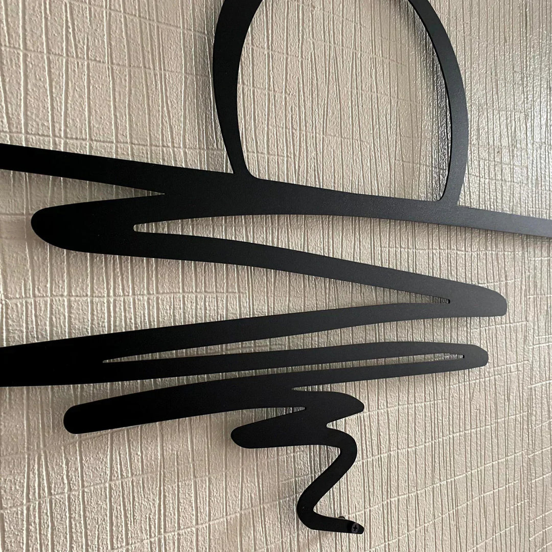 Lisslune | CurlMist - Modern Minimalist Wall Art