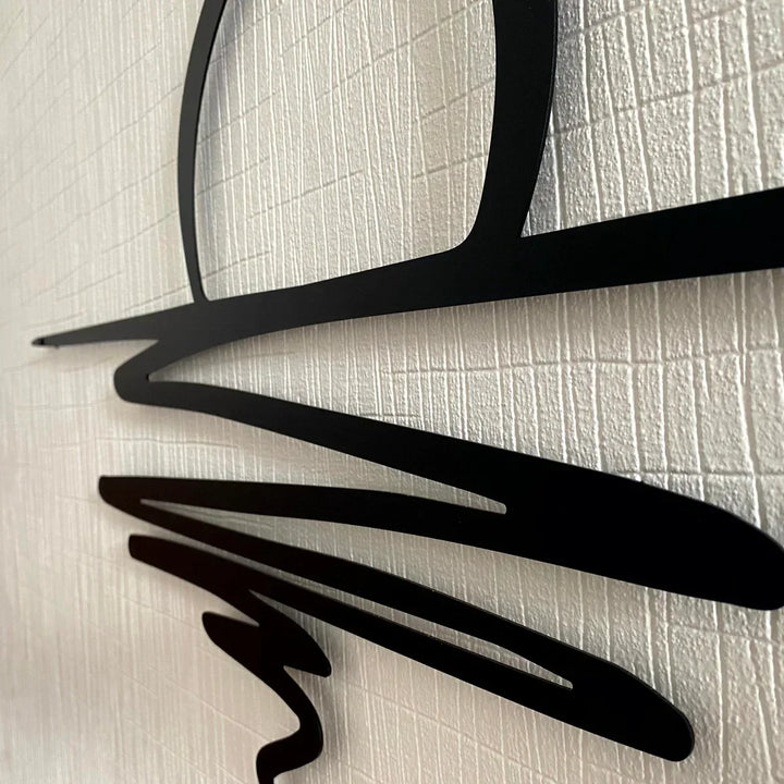 Lisslune | CurlMist - Modern Minimalist Wall Art