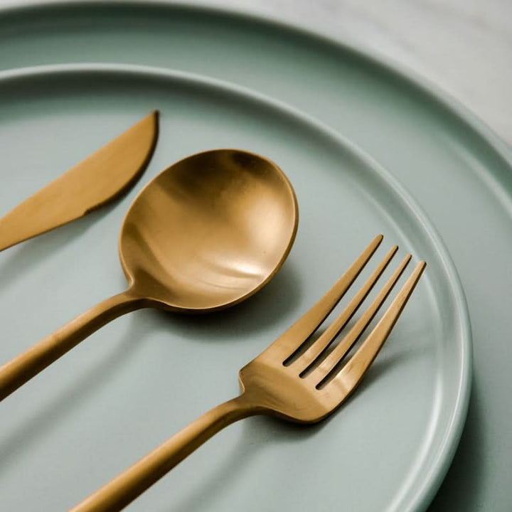 Lisslune | Minimalist Stainless Steel Cutlery Set