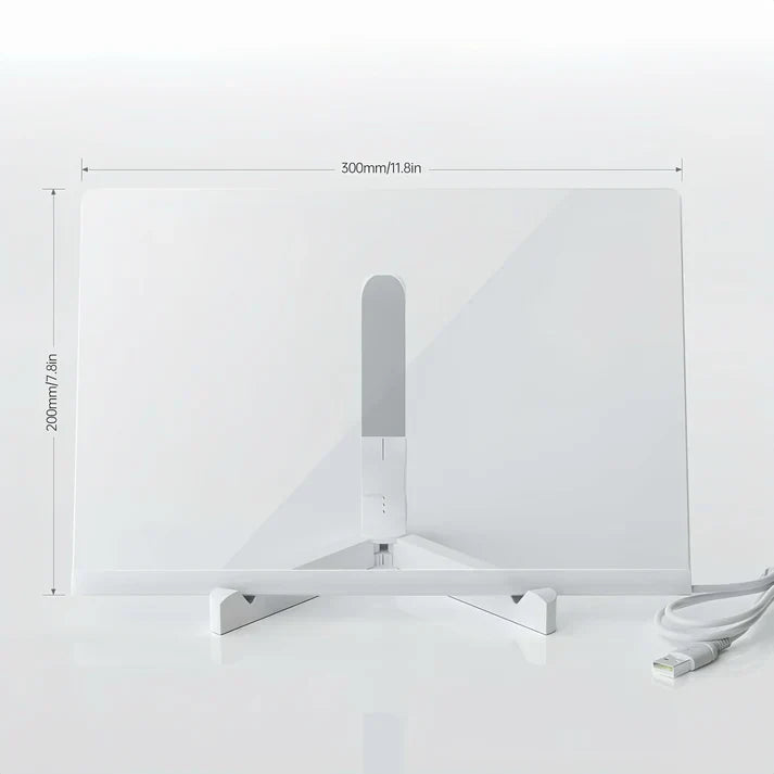 Lisslune | IllumiWrite LED Sign Board – Reusable Light Board for Creative Minds
