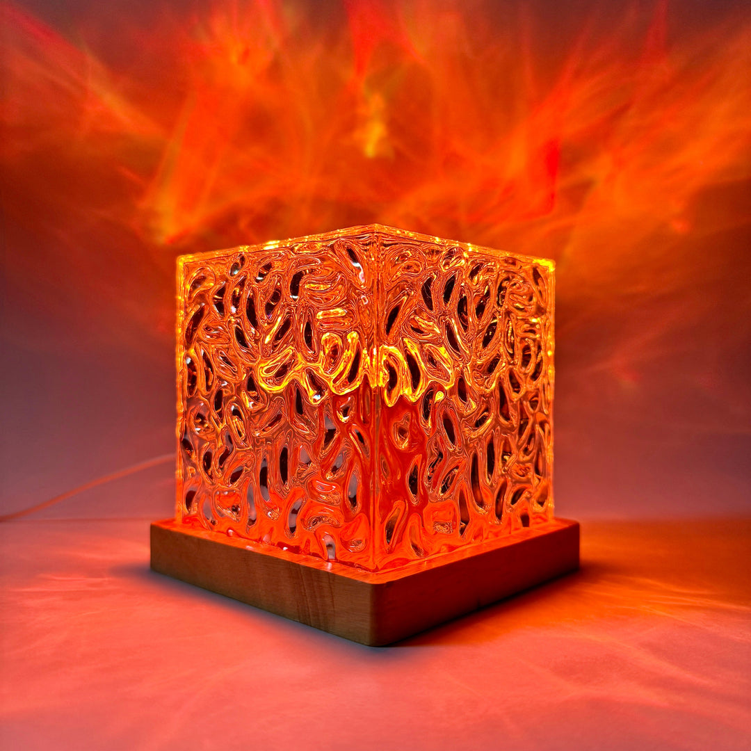 Lisslune | AuraGlanzNorthernLight Projector Cube for Bedroom