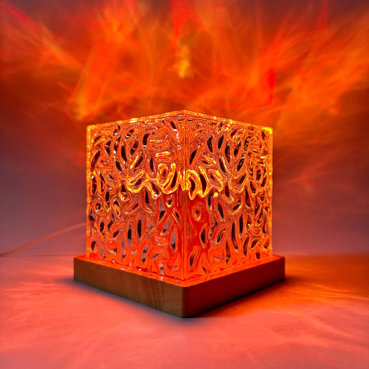 Lisslune | AuraGlanzNorthernLight Projector Cube for Bedroom