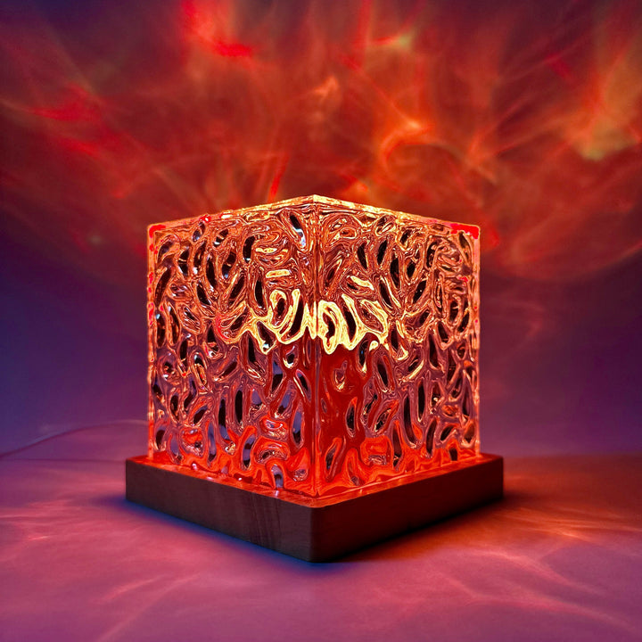 Lisslune | AuraGlanzNorthernLight Projector Cube for Bedroom