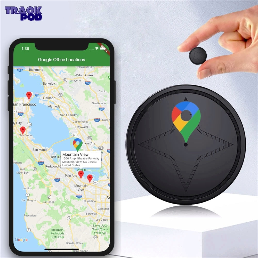 Lisslune | SecureTrack GPS Tracker – Magnetic Real-time Vehicle Security