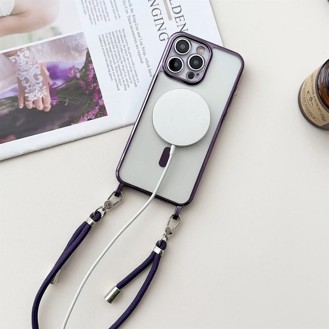 Lisslune | iPhone Best MagSafe Shoulder Case - "Saint"