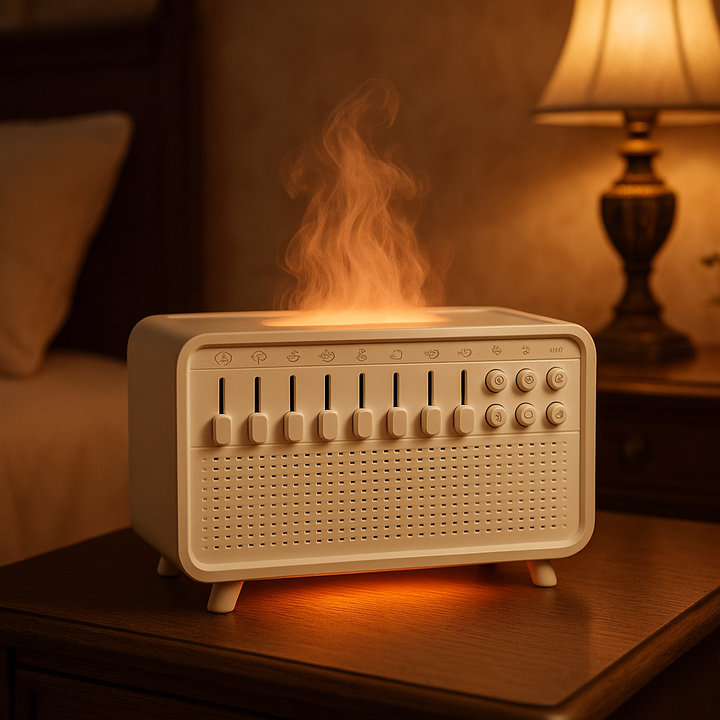 Lisslune | White Noise Machine for Sleep | SomniRest+