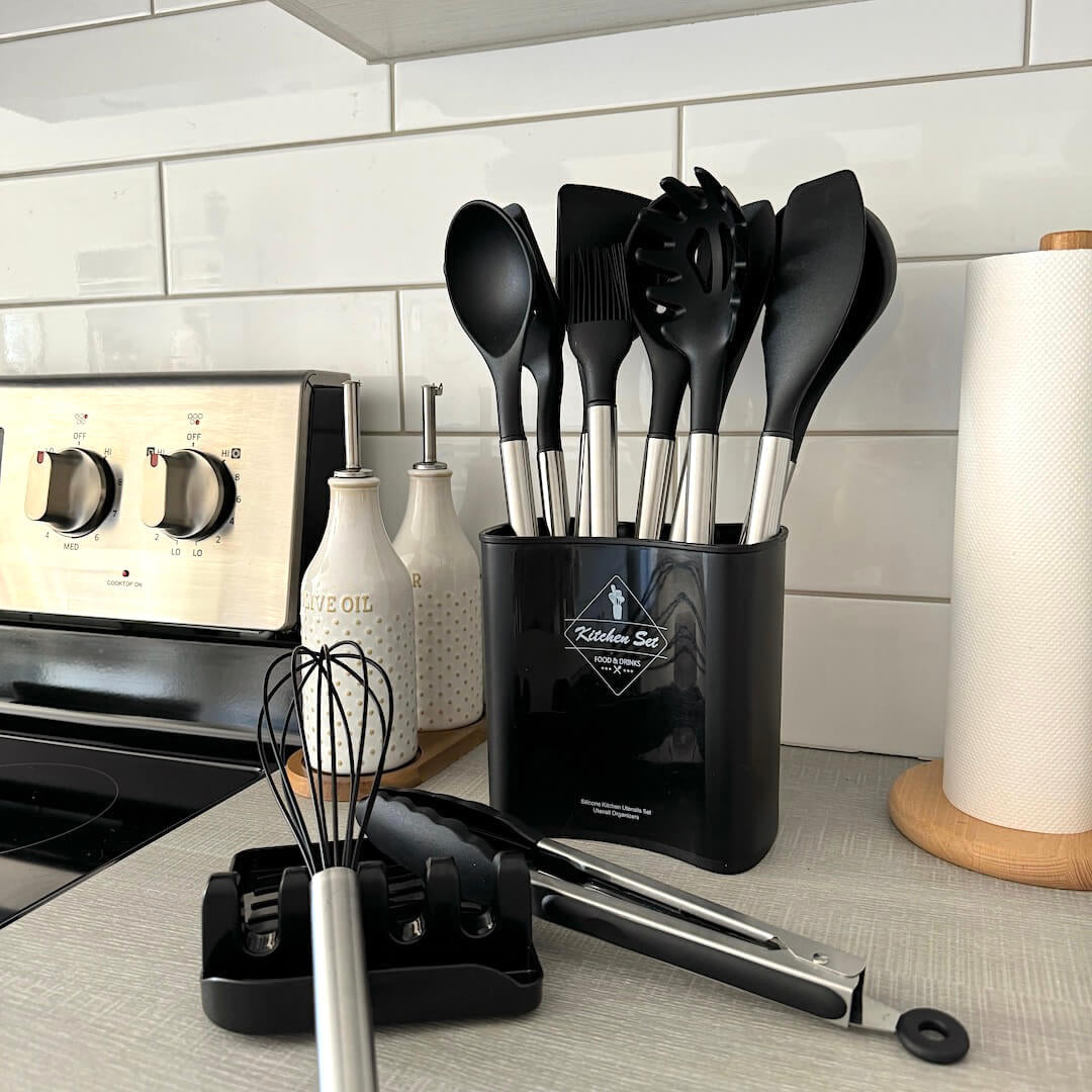 Lisslune | Lyon Silicone Kitchen Utensils Set