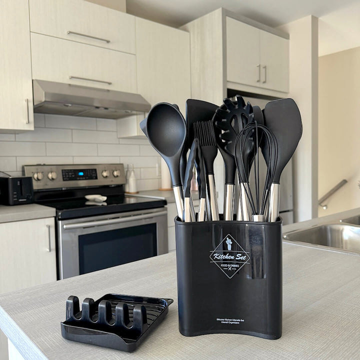 Lisslune | Lyon Silicone Kitchen Utensils Set