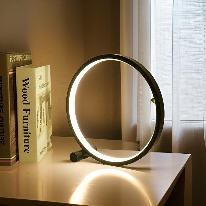 Lisslune | HaloBeam - Modern Circle Table Light