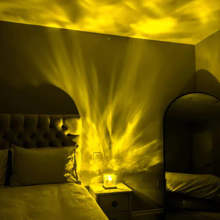 Lisslune | AuraGlanzNorthernLight Projector Cube for Bedroom
