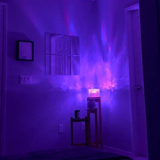 Lisslune | AuraGlanzNorthernLight Projector Cube for Bedroom