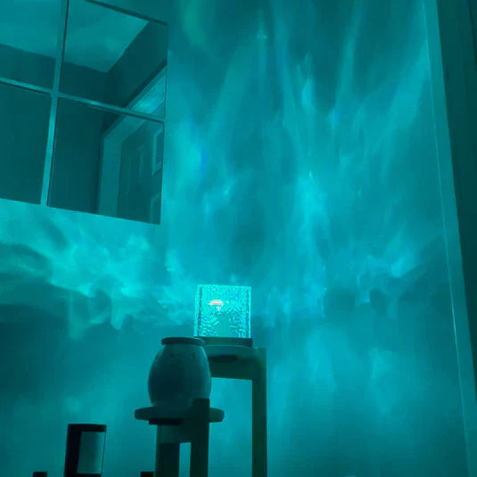 Lisslune | AuraGlanzNorthernLight Projector Cube for Bedroom