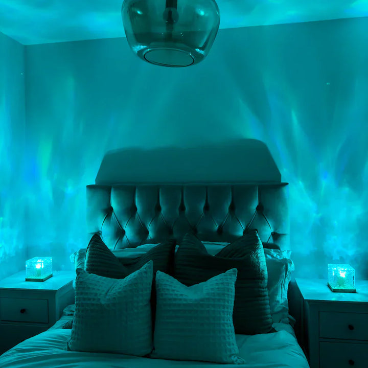 Lisslune | AuraGlanzNorthernLight Projector Cube for Bedroom