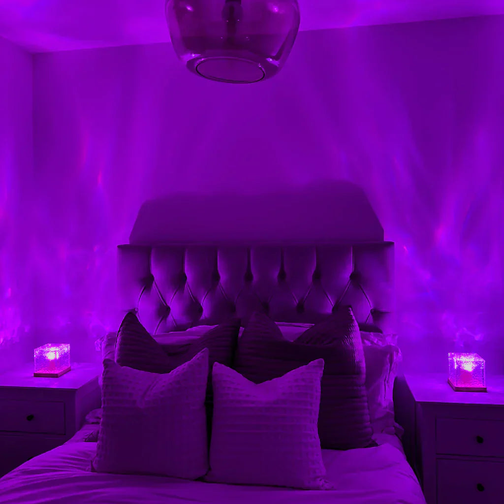 Lisslune | AuraGlanzNorthernLight Projector Cube for Bedroom