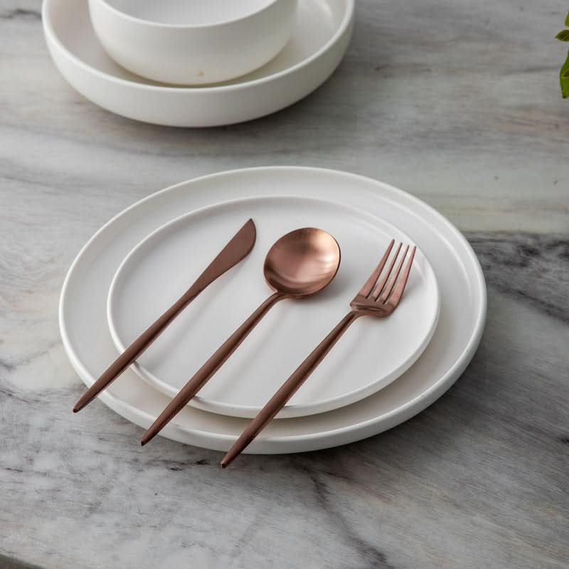 Lisslune | Minimalist Stainless Steel Cutlery Set