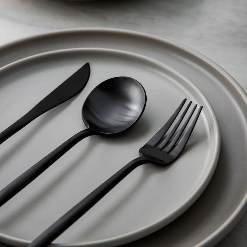 Lisslune | Minimalist Stainless Steel Cutlery Set