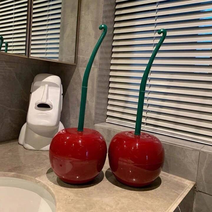 Lisslune | Toilet brush in the shape of a cherry
