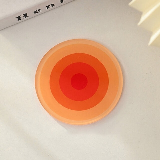 Rynx | Round Gradient Acrylic Coaster