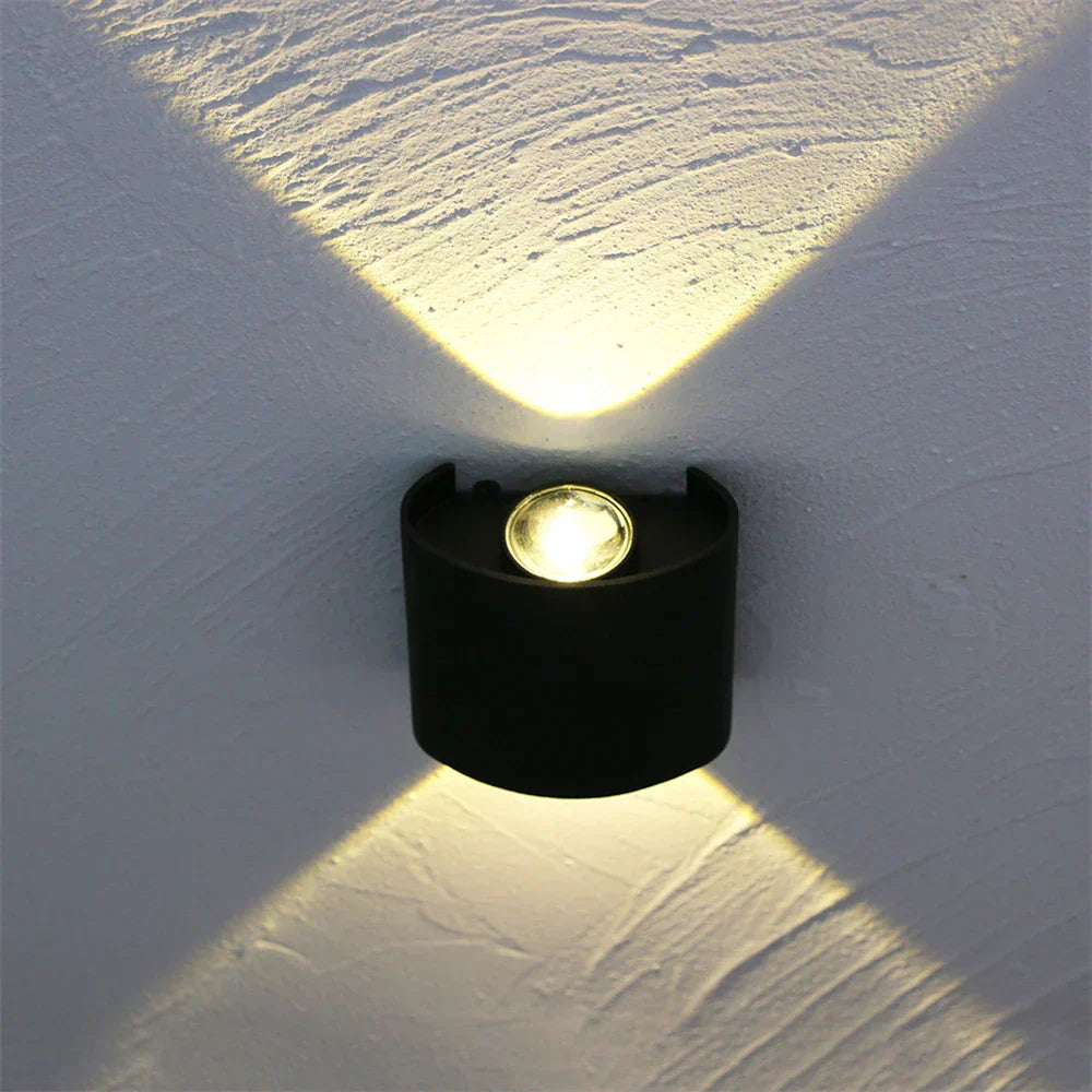 Lisslune | LumiRise – Modern cylindrical up and down wall lights