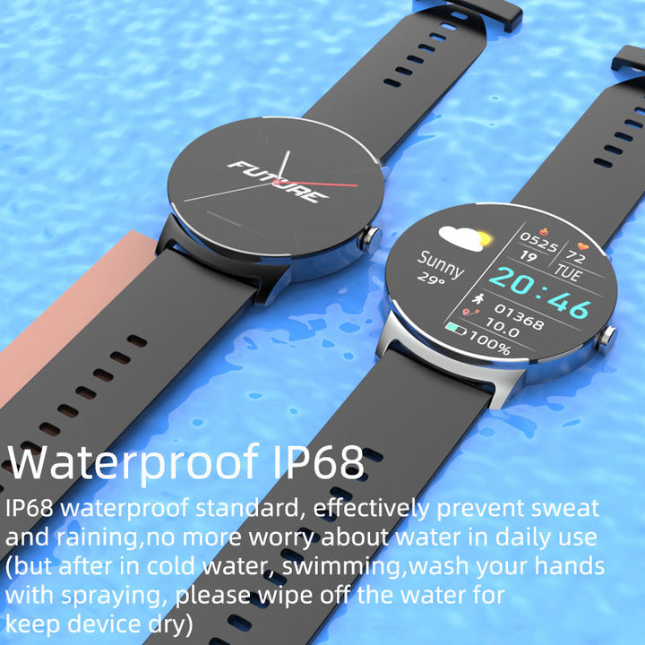 Lisslune | BCKS02 Blood sugar meter Blood oxygen Blood pressure Heart rate Bluetooth Smartwatch