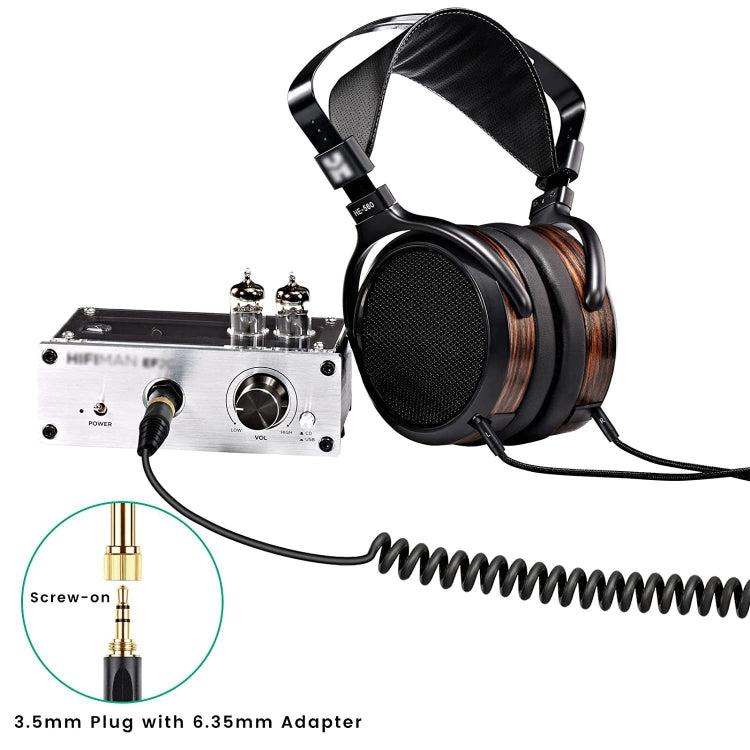 Lisslune | ZS0228 Headphone Audio Cable for HIFIMAN HE400i HE560 1000 (Black)