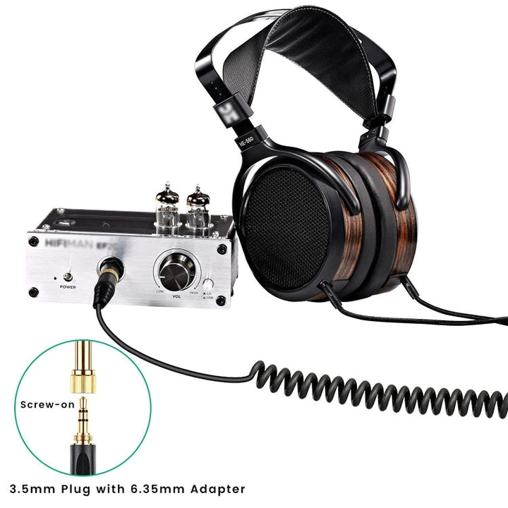 Lisslune | ZS0228 Headphone Audio Cable for HIFIMAN HE400i HE560 1000 (Black)