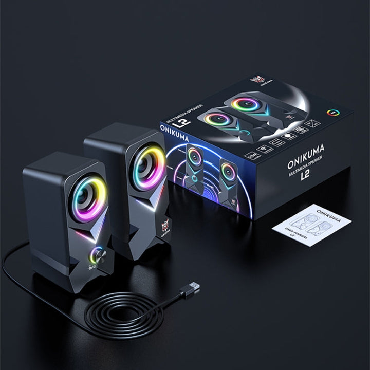 Lisslune | L2 Outdoor Portable RGB Light USB Bluetooth Wireless Speaker