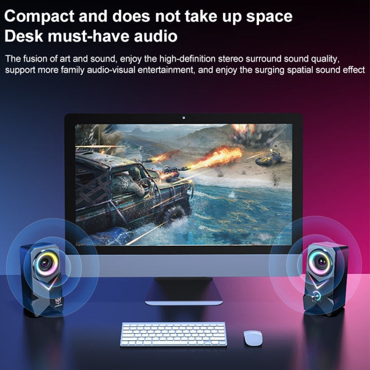 Lisslune | L2 Outdoor Portable RGB Light USB Bluetooth Wireless Speaker