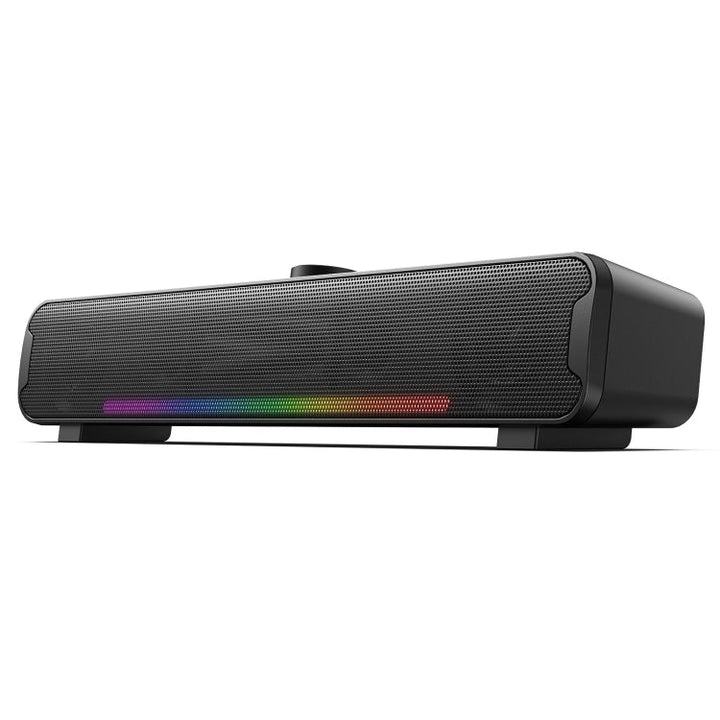Lisslune | L16 Portable RGB Light HiFi USB Bluetooth Wireless Speaker (Black)