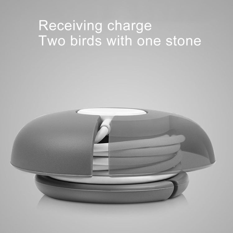 Lisslune | For Apple Watch Original Creative Silicone Table Charging Holder Storage Charging Spot (Apple Watch is not included) (Gray)