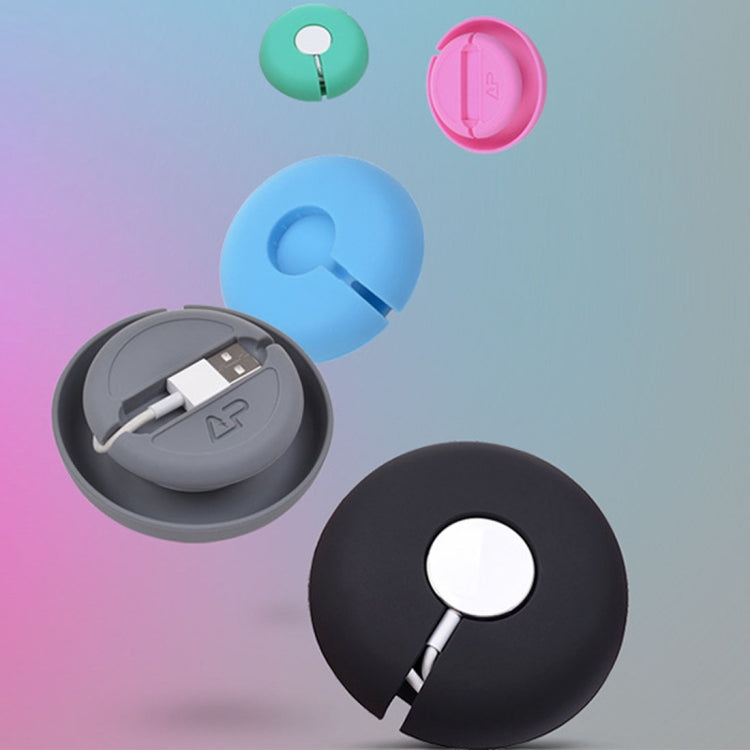 Lisslune | For Apple Watch Original Creative Silicone Table Charging Holder Storage Charging Spot (Apple Watch is not included) (Gray)