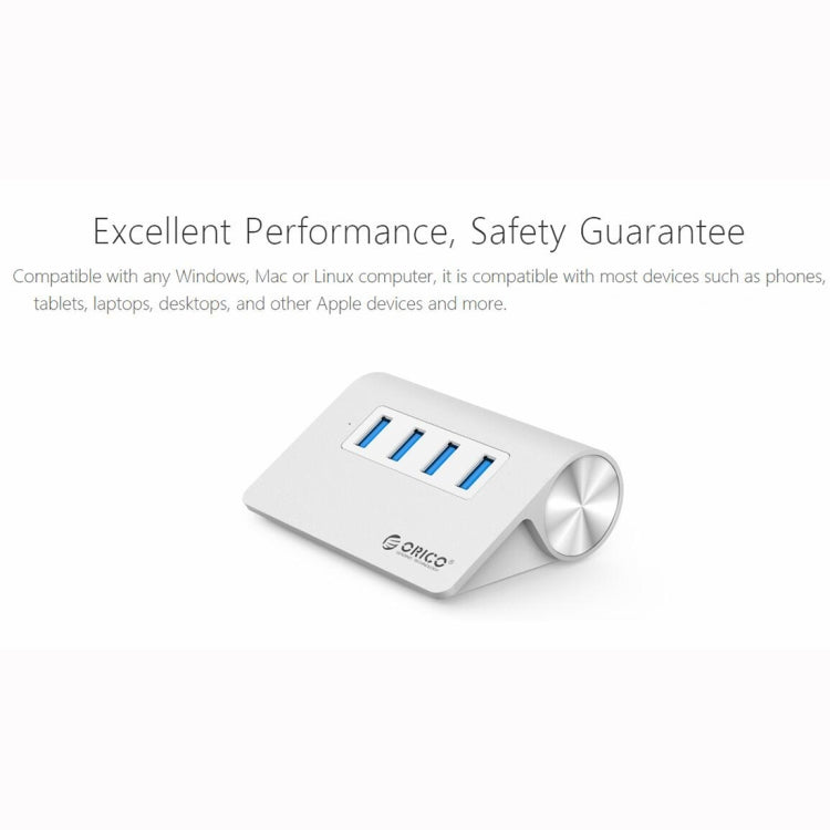 Lisslune | ORICO M3H4-V1 Aluminum Alloy 4 USB 3.0 Ports HUB