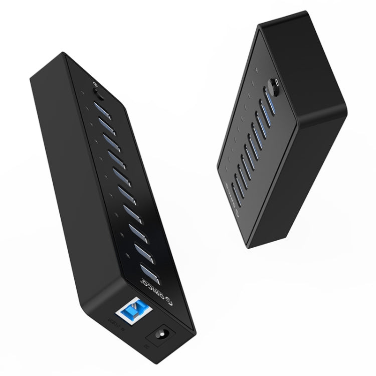 Lisslune | ORICO P10-U3-V1 10 USB 3.0 Ports HUB, Specification: EU Plug