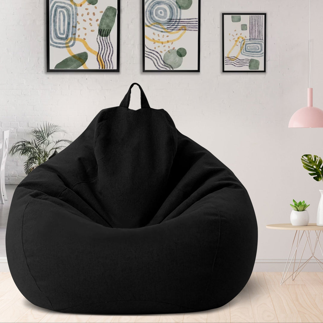 Lisslune | Luxury Linen Bean Bag – Ergonomic & Stylish Comfort Seating