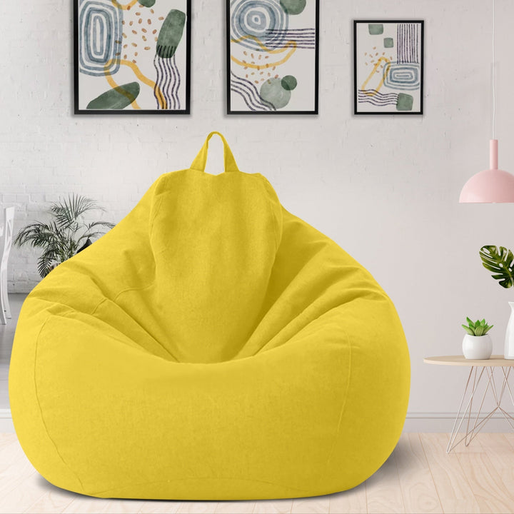 Lisslune | Luxury Linen Bean Bag – Ergonomic & Stylish Comfort Seating