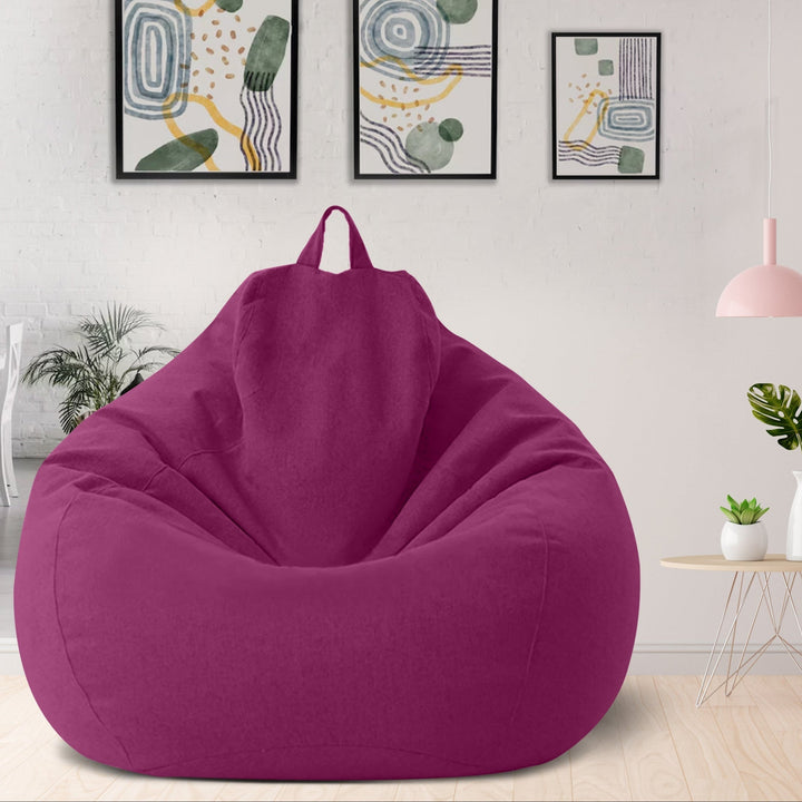 Lisslune | Luxury Linen Bean Bag – Ergonomic & Stylish Comfort Seating