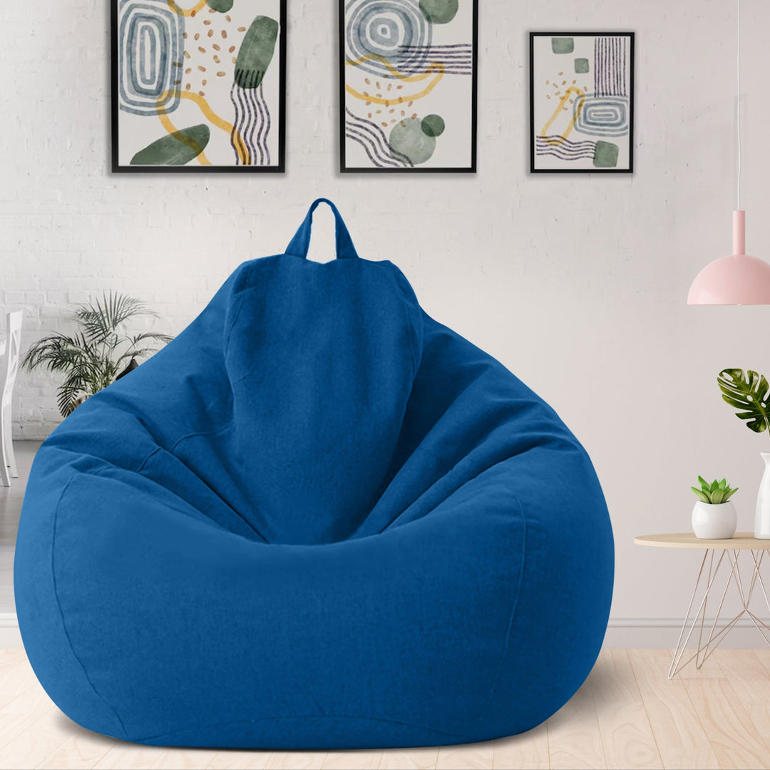 Lisslune | Luxury Linen Bean Bag – Ergonomic & Stylish Comfort Seating