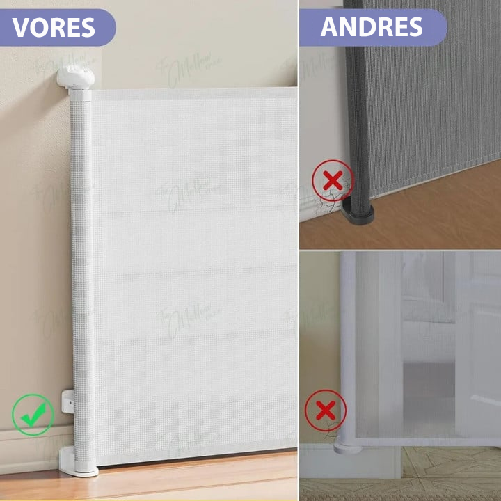 Lisslune | Extendable Safety Gate for Babies and Pets – Up to 140 cm – SafeLiving Gate