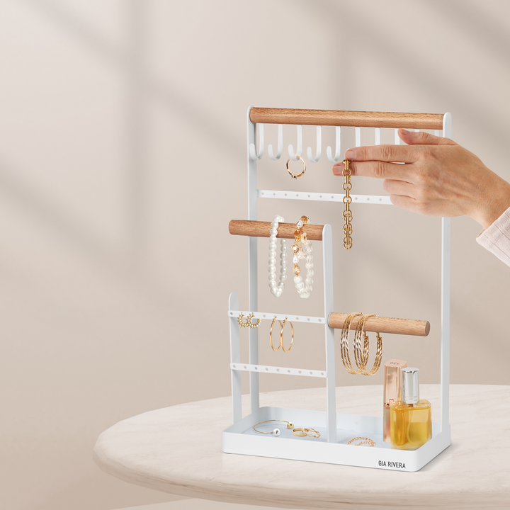 Lisslune | Jewelry Stand Holder with 10 Hooks