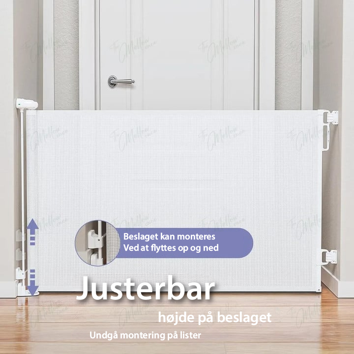 Lisslune | Extendable Safety Gate for Babies and Pets – Up to 140 cm – SafeLiving Gate